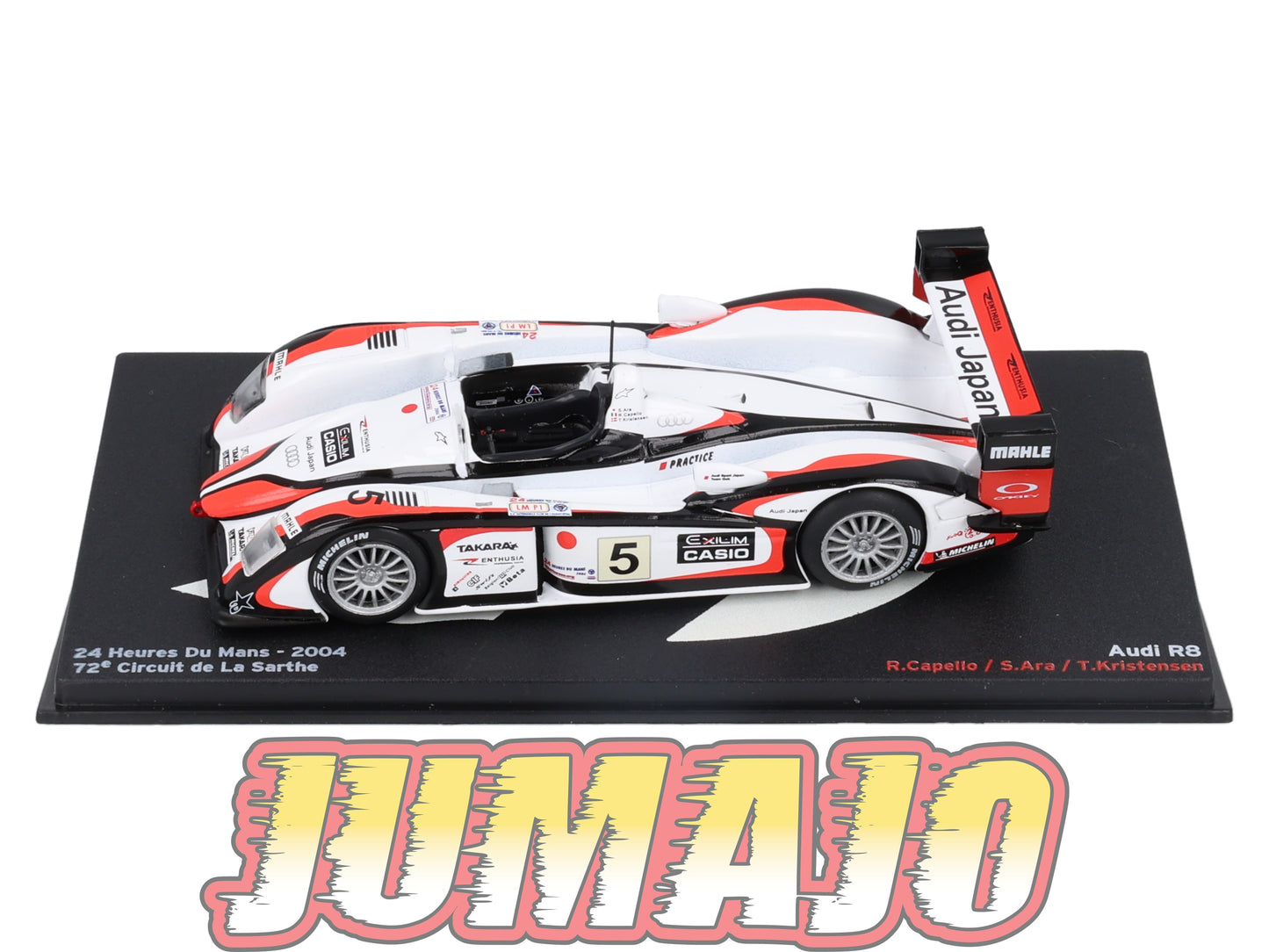 PVI37 1/43 IXO Altaya 24h du Mans : AUDI R8 Winner 2004 R.Capello #5