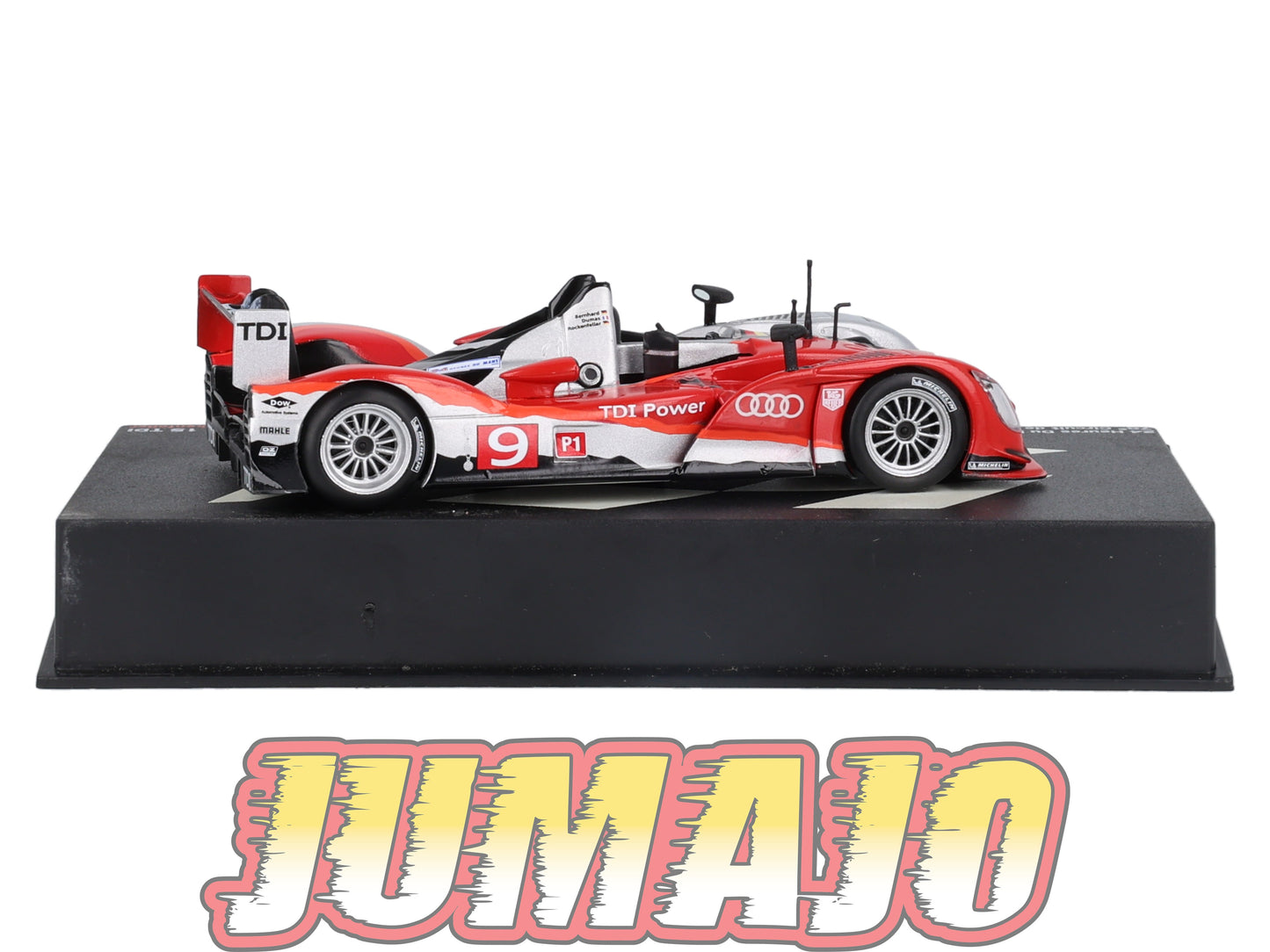 PVI3 1/43 IXO Altaya 24h du Mans AUDI R15 TDI Winner 2010 La Sarthe T.Bernhard #9