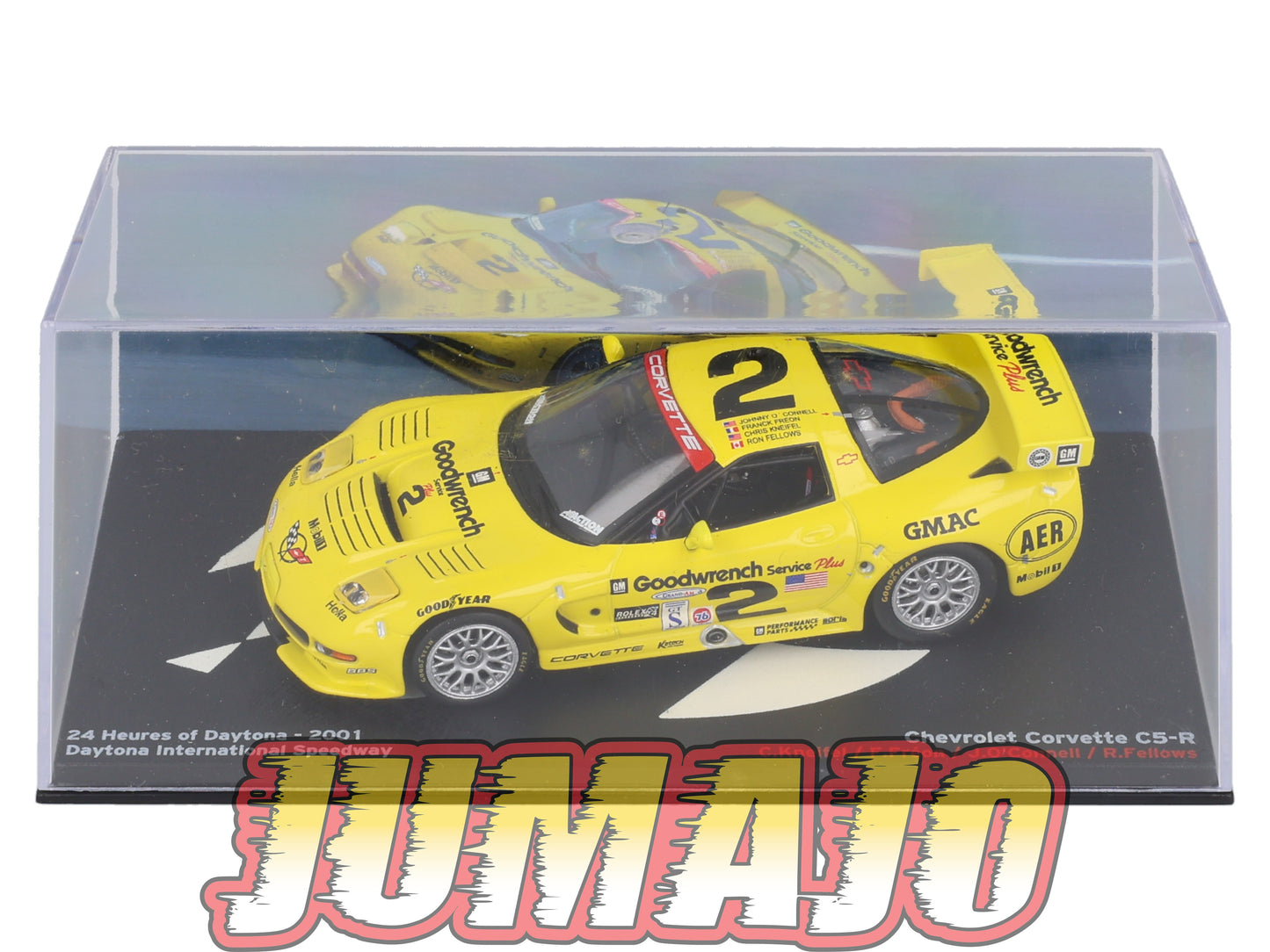 PVI42 1/43 IXO Altaya 24h du Daytona : CHEVROLET Corvette C5-R 2001 C.Kneifel #2