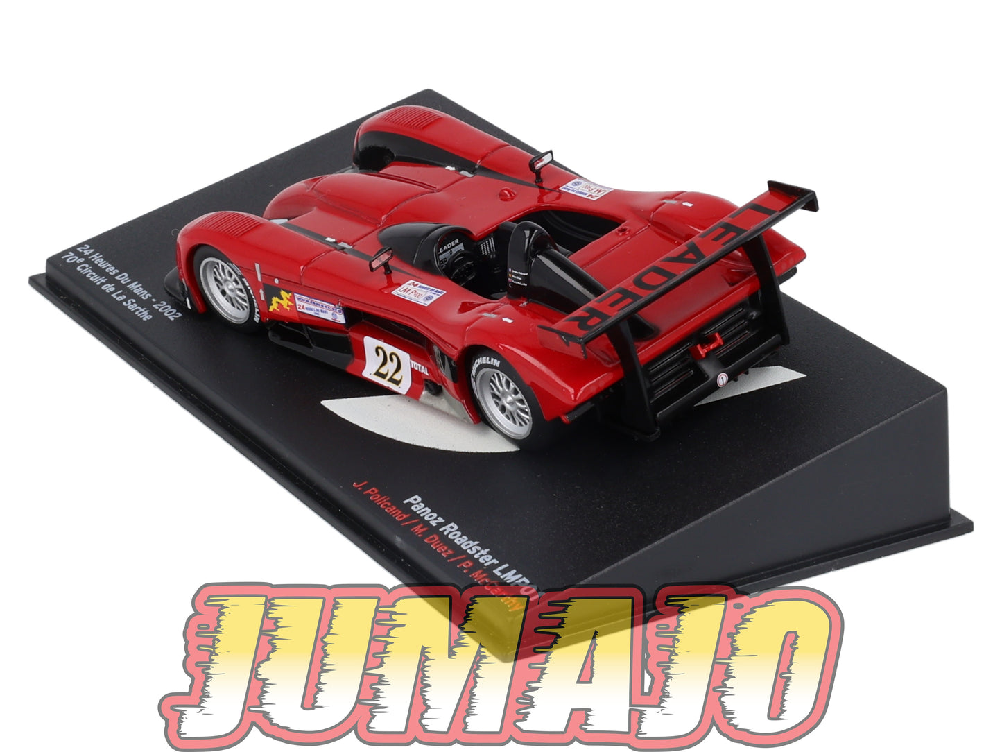 PVI44 1/43 IXO Altaya 24h du Mans : PANOZ Roadster LMP01 2002 J.Policand #22