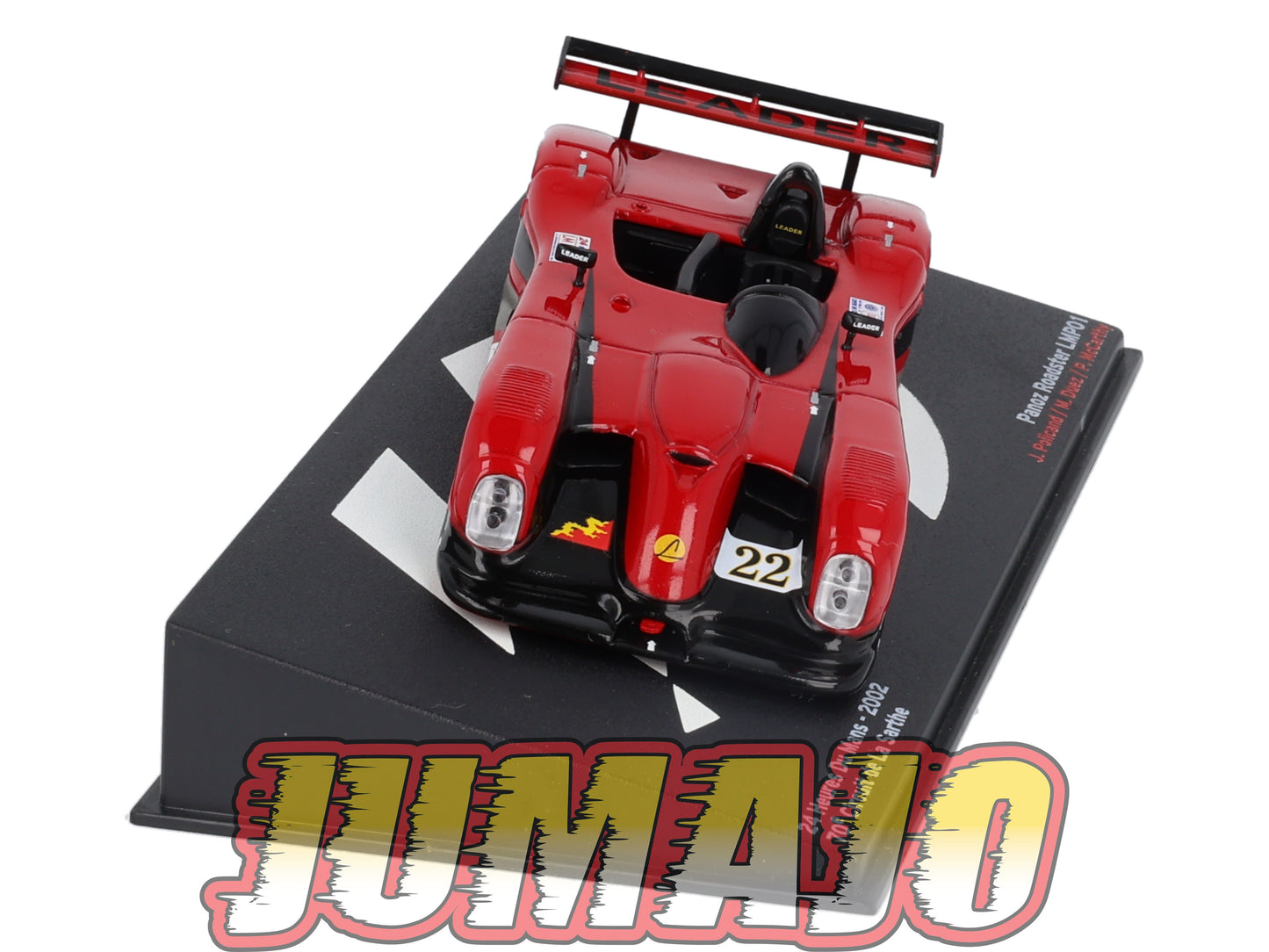PVI44 1/43 IXO Altaya 24h du Mans : PANOZ Roadster LMP01 2002 J.Policand #22