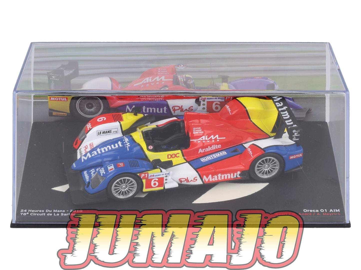 PVI5 1/43 IXO Altaya 24h du Mans : ORECA 01 AIM 2010 S.Ayari #6
