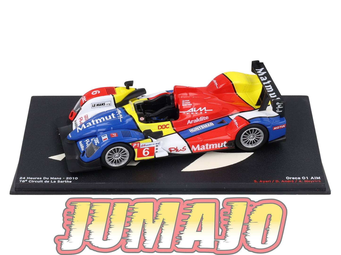 PVI5 1/43 IXO Altaya 24h du Mans : ORECA 01 AIM 2010 S.Ayari #6