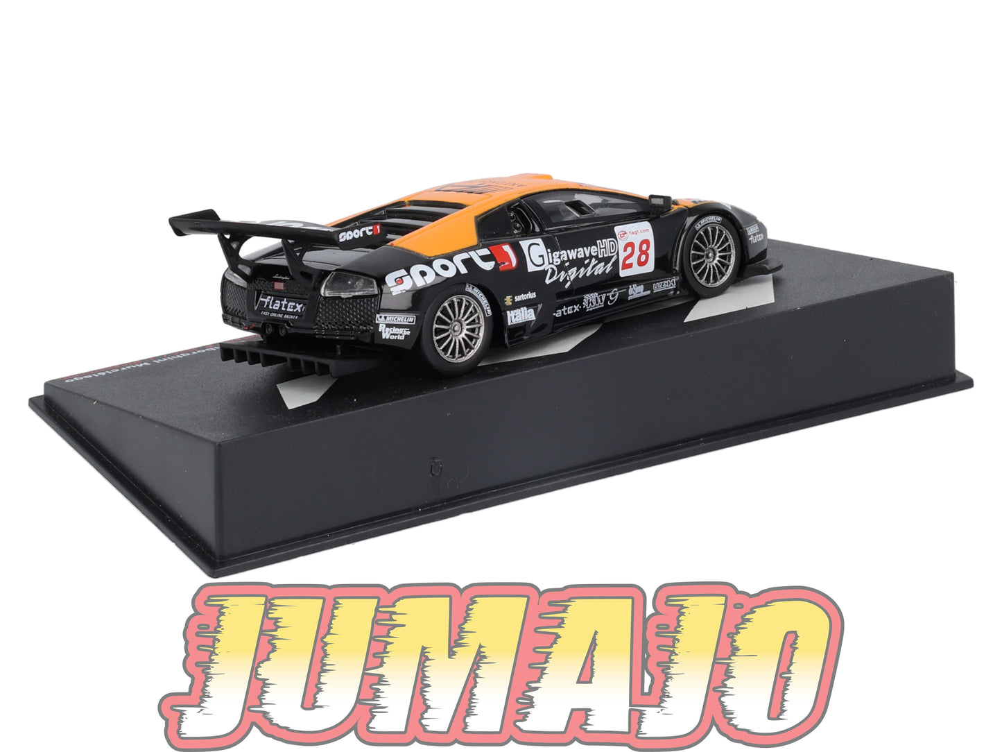 PVI6 1/43 IXO Altaya FIA GT Spa : LAMBORGHINI Murciélago 2007 J.Menten #28