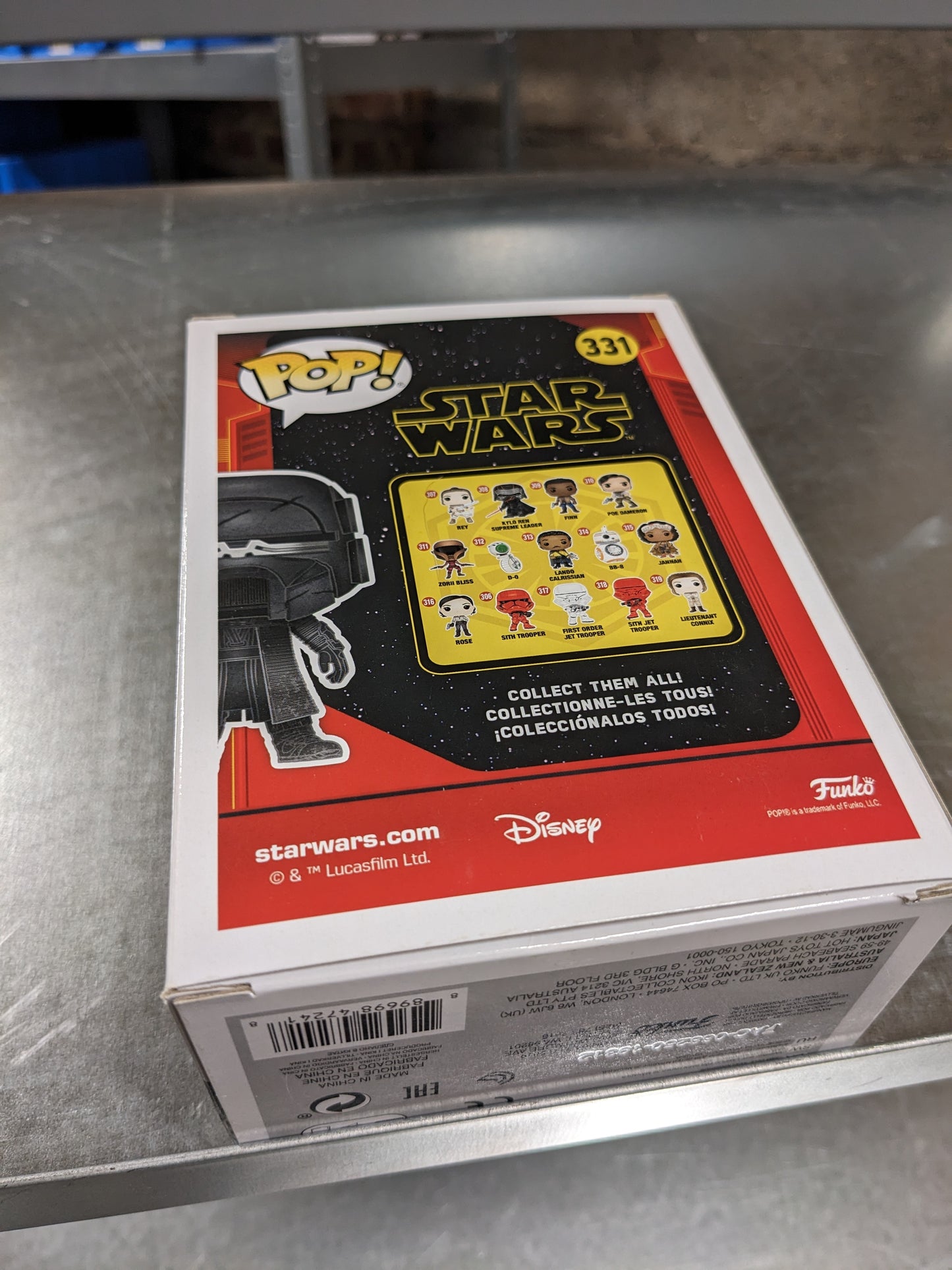 Figurine Vinyl FUNKO POP Star Wars : *OCCASION* Knight of Ren Blaster Rifle #331