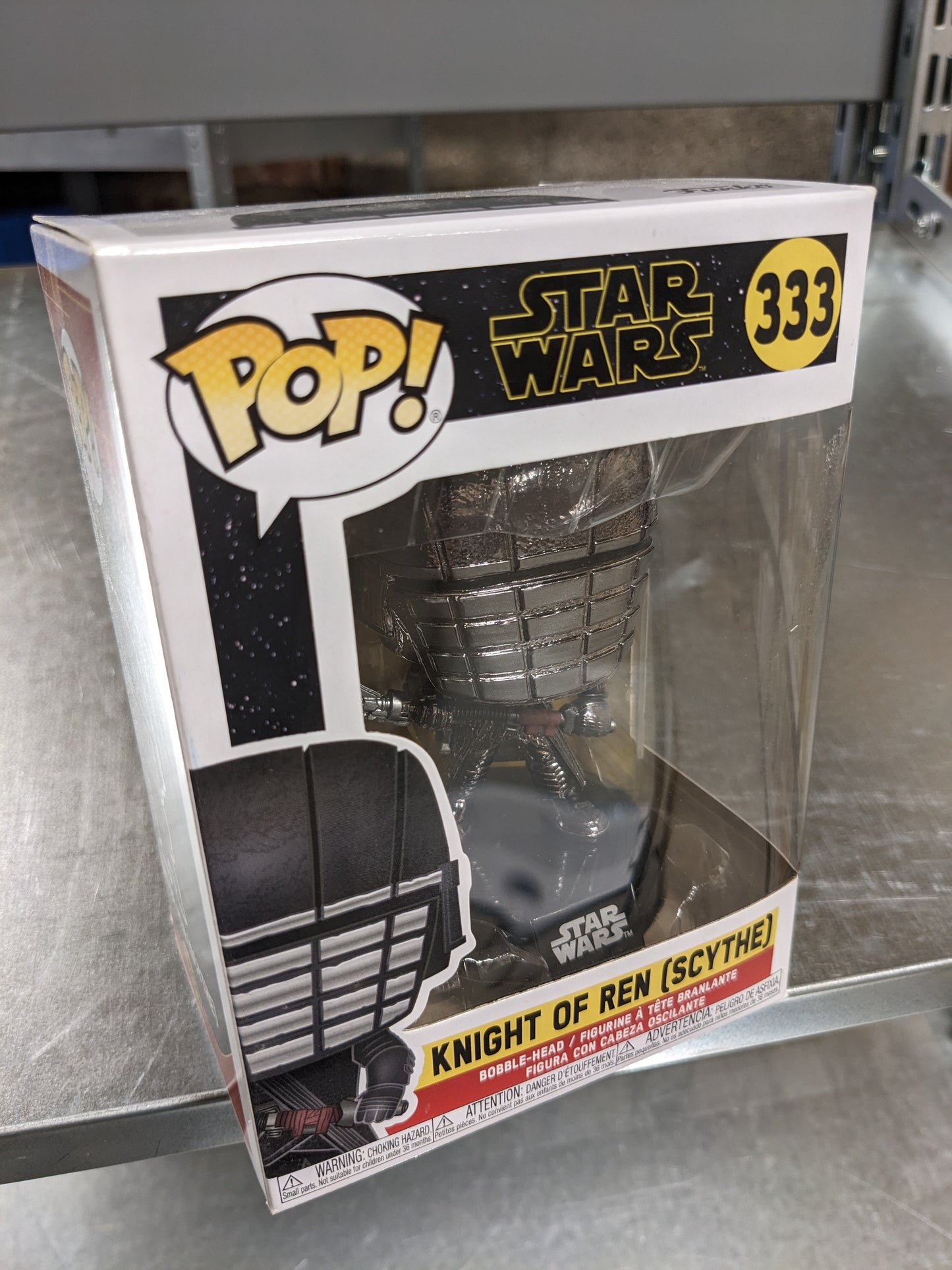 Figurine Vinyl FUNKO POP Star Wars :*OCCASION* Knight of Ren Scythe #333