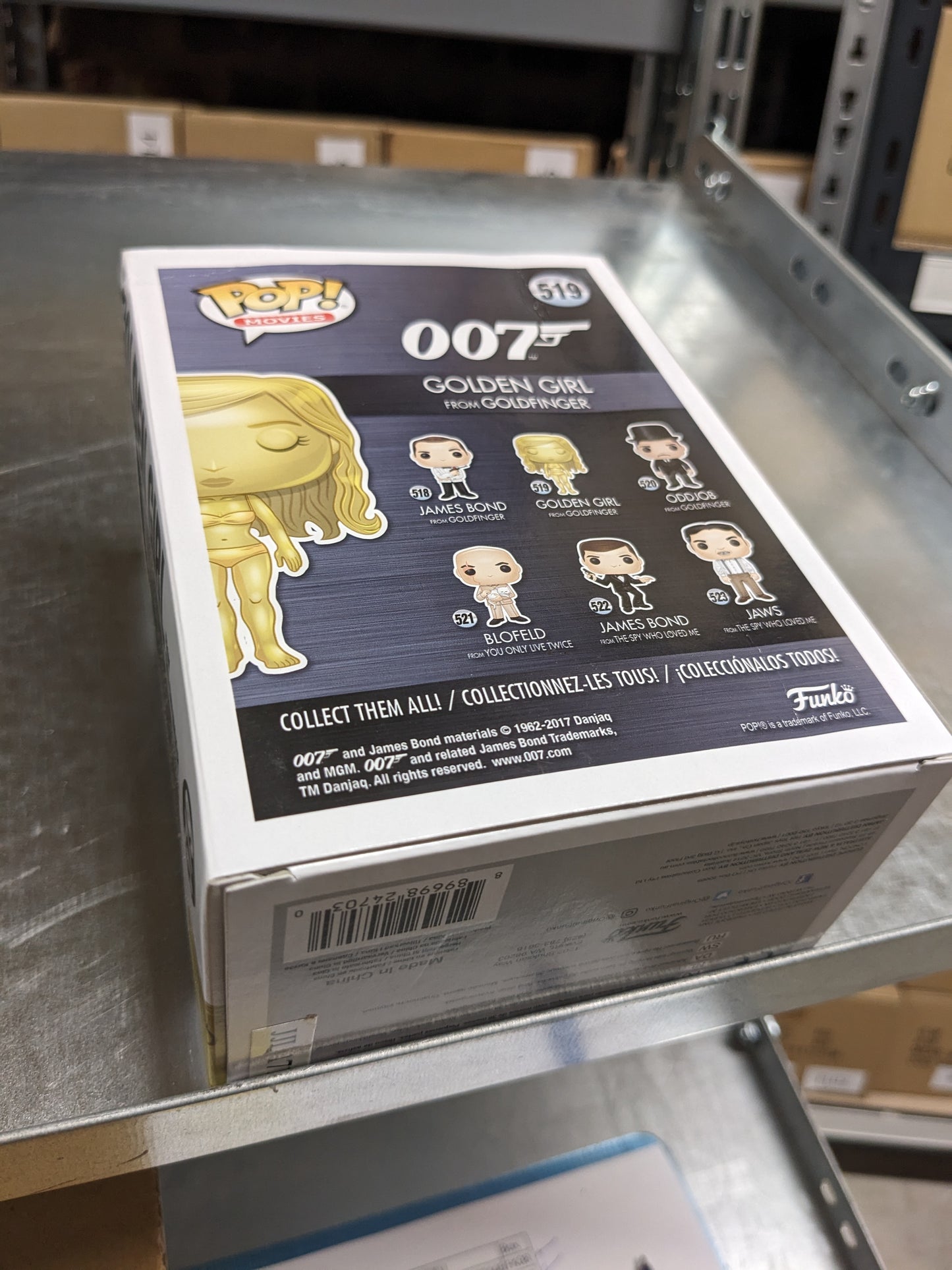 Figurine Vinyl FUNKO POP 007 : *OCCASION*Golden Girl from Goldfinder #519