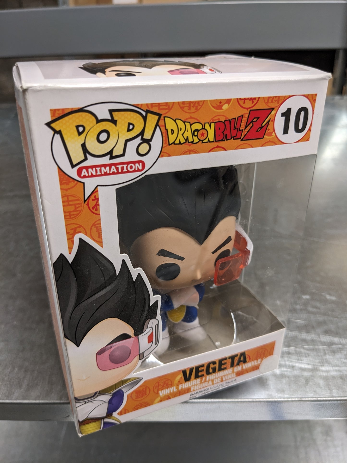 Figurine Vinyl FUNKO POP Dragon Ball Z : Vegeta #10 *Occasion*