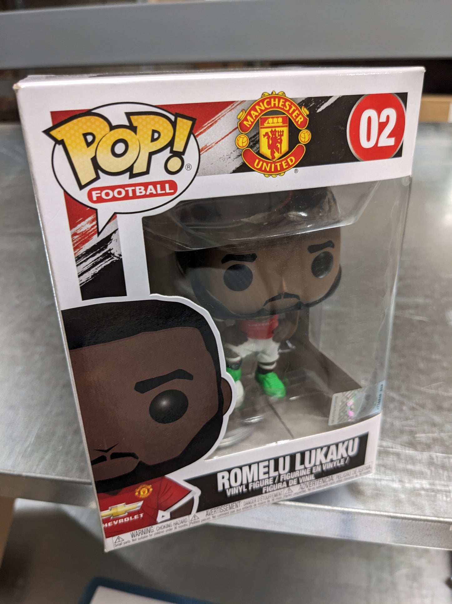 Figurine Vinyl FUNKO POP Manchester United : *OCCASION* Romelu Lukaku #02