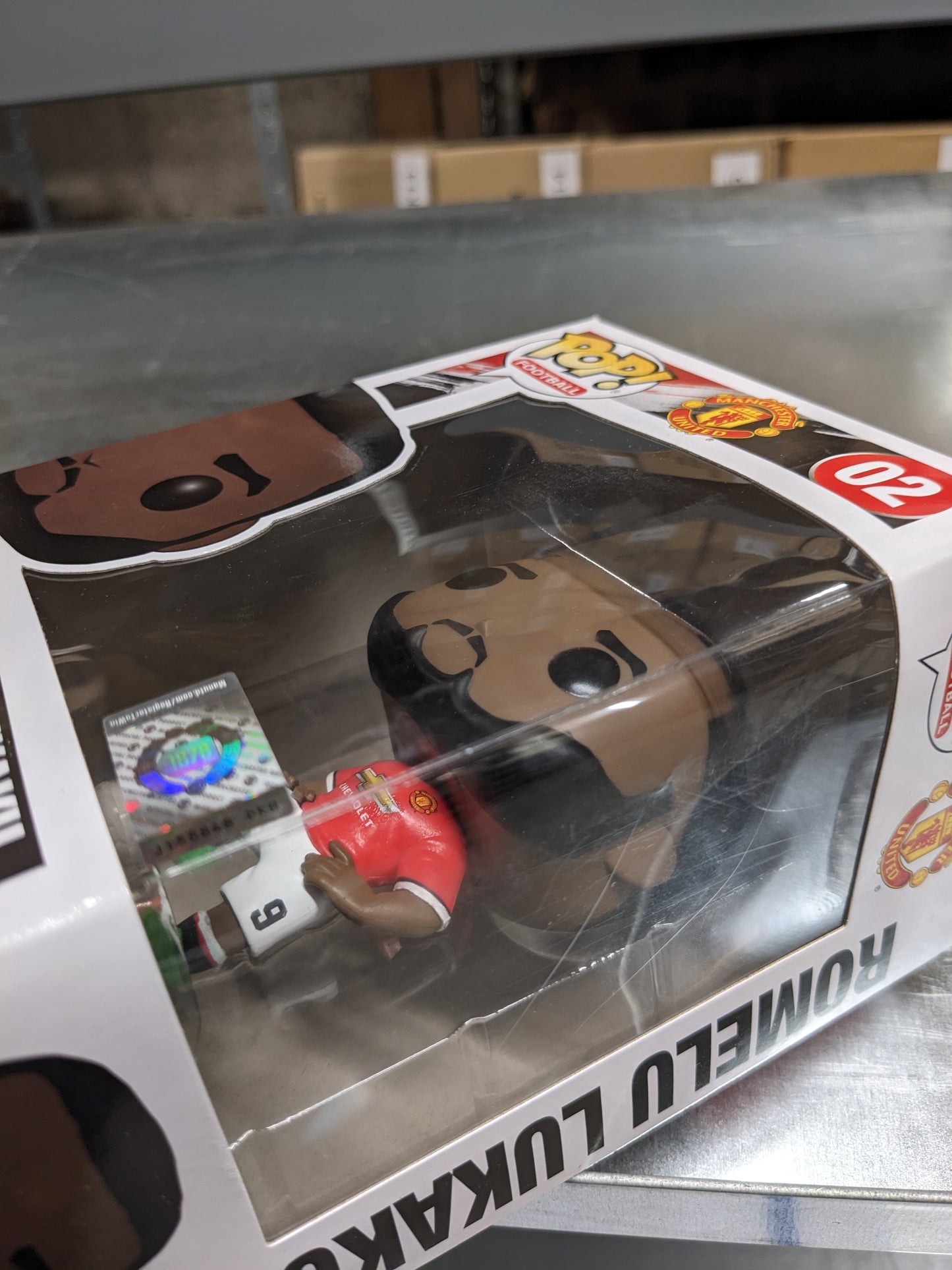 Figurine Vinyl FUNKO POP Manchester United : *OCCASION* Romelu Lukaku #02