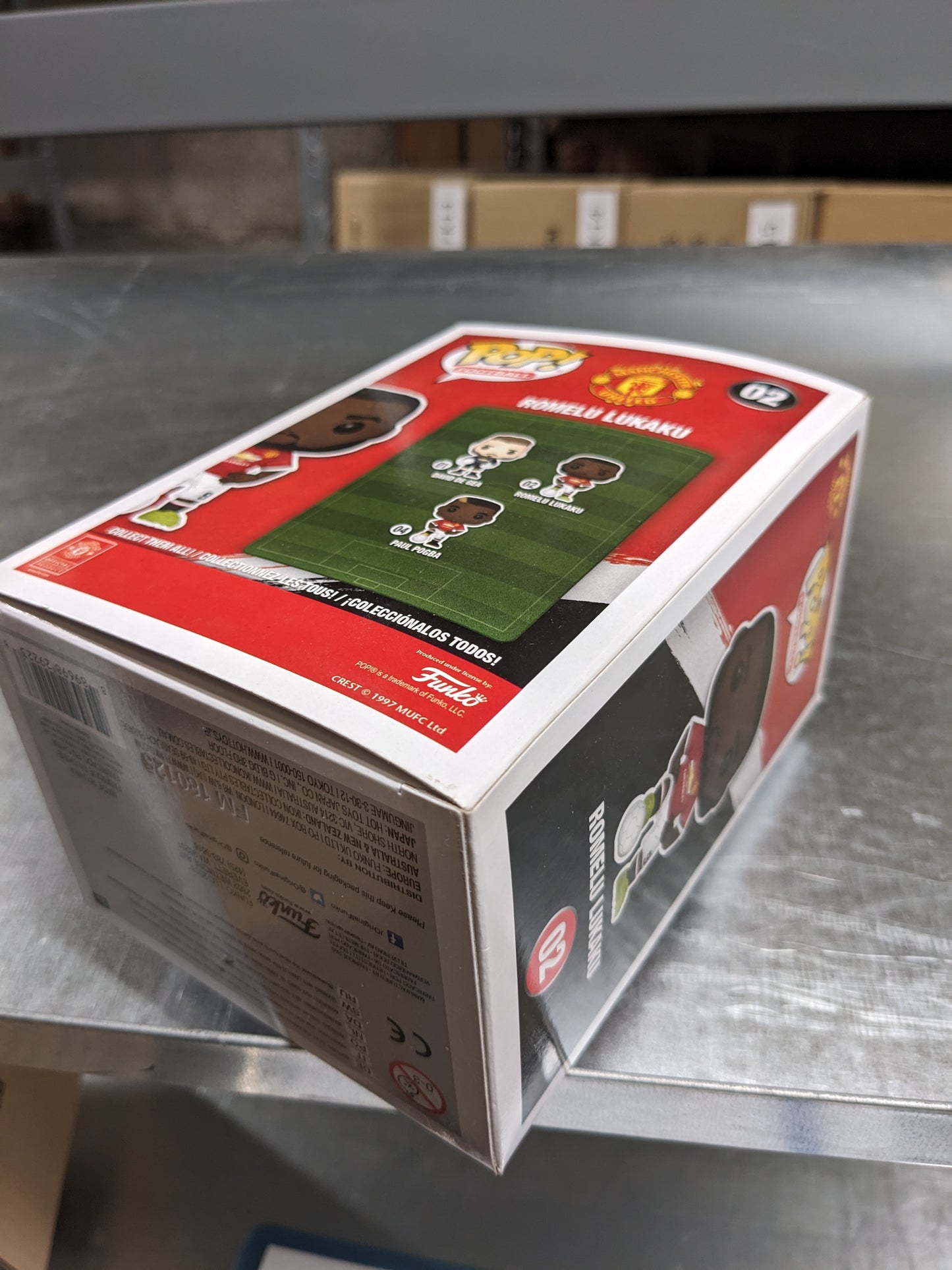 Figurine Vinyl FUNKO POP Manchester United : *OCCASION* Romelu Lukaku #02