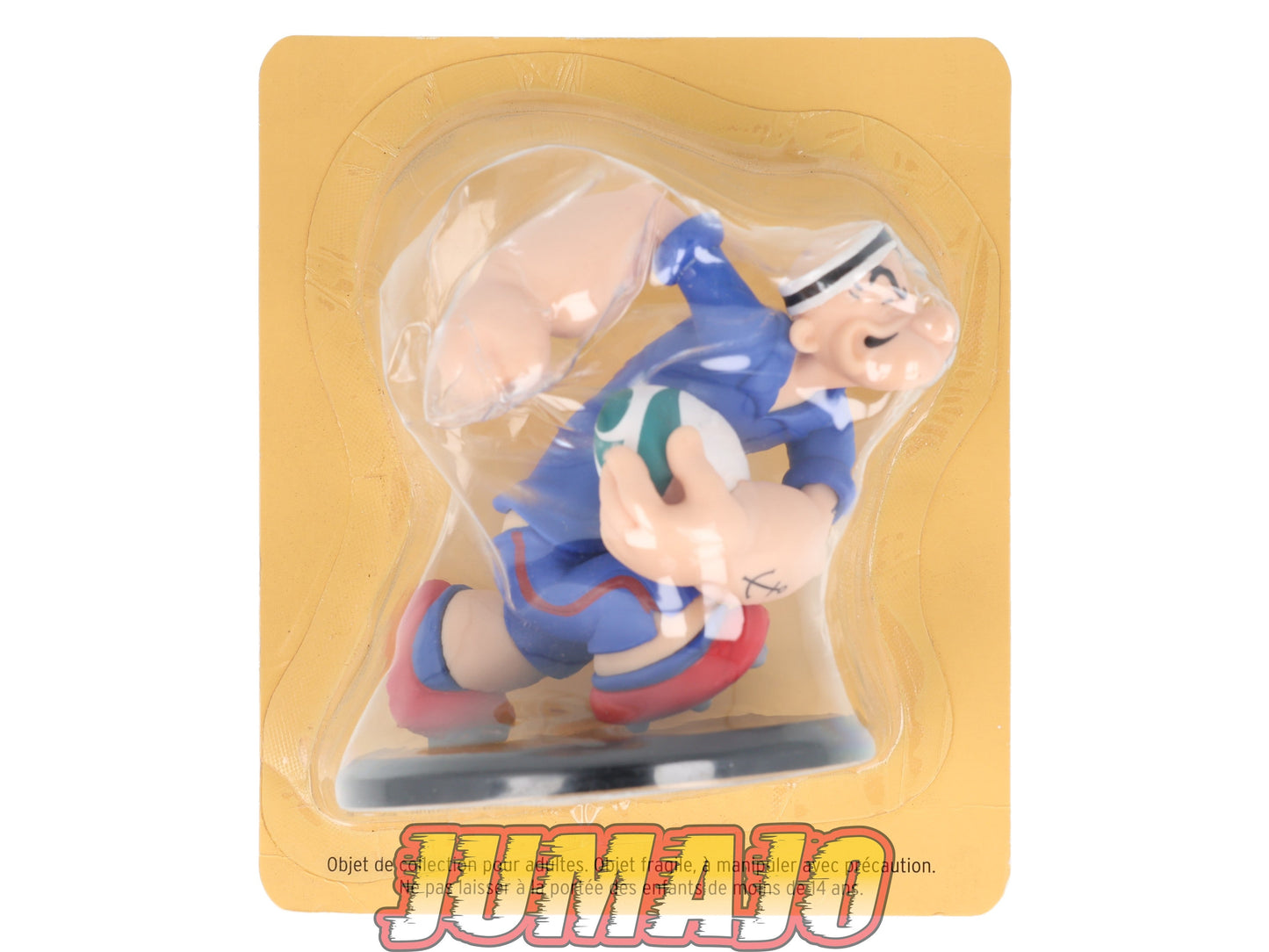 PY2 figurine Popeye PVC Test Hachette 9cm environ Sport : Rugby