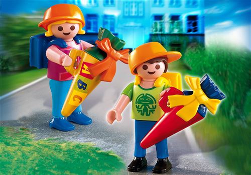 PLY23 PLAYMOBIL 4686 Ecoliers avec pochettes surprises