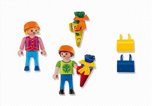 PLY23 PLAYMOBIL 4686 Ecoliers avec pochettes surprises
