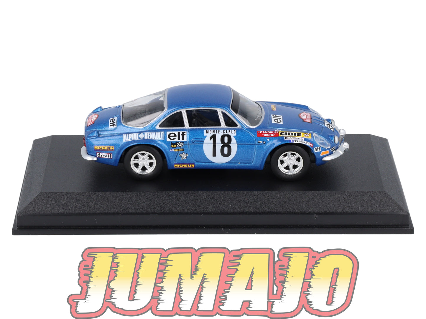 RCA102 Voiture 1/43 IXO Altaya Rallye : ALPINE RENAULT A110 1973 #18 Monte-carlo Andruet