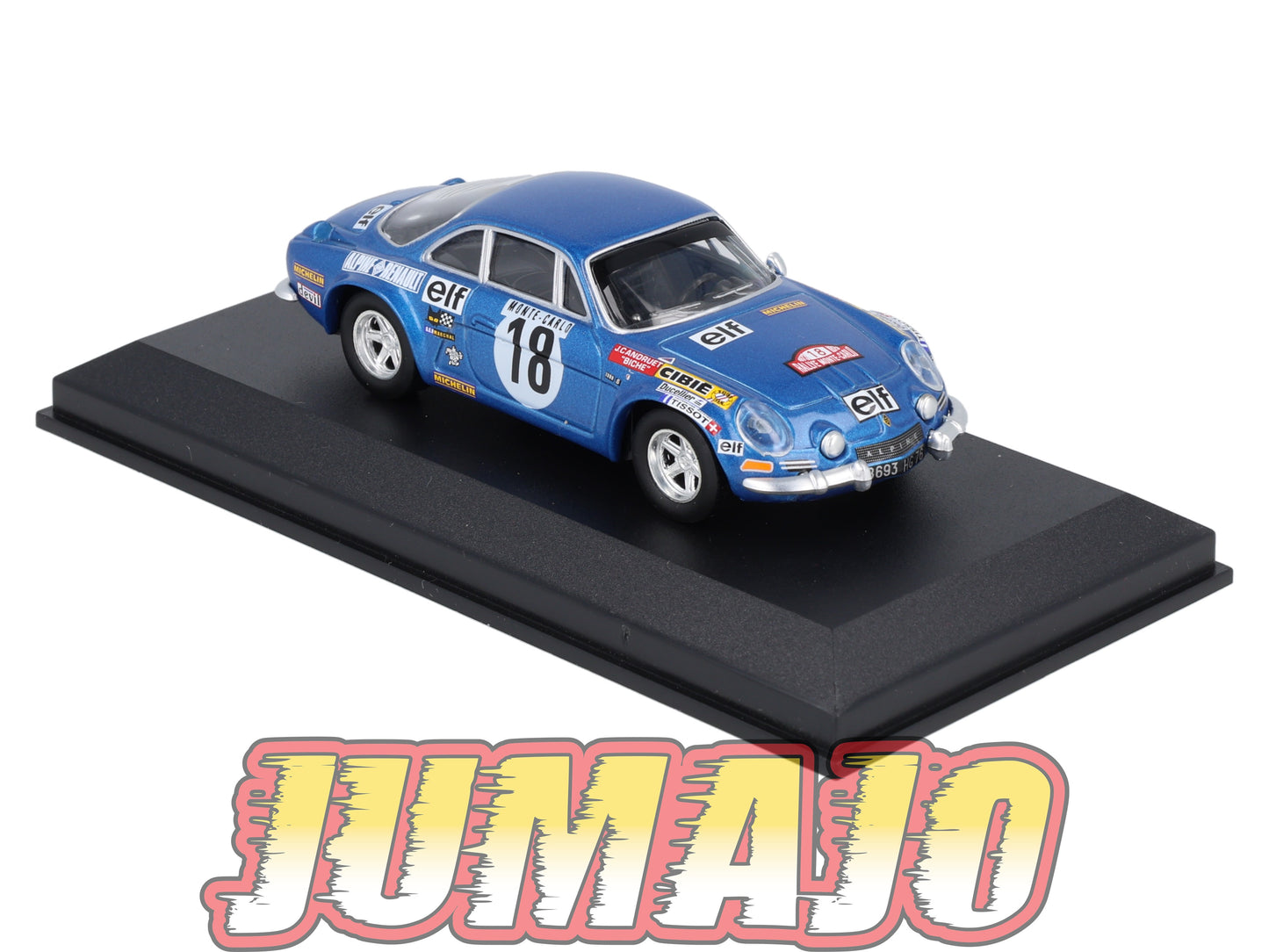 RCA102 Voiture 1/43 IXO Altaya Rallye : ALPINE RENAULT A110 1973 #18 Monte-carlo Andruet