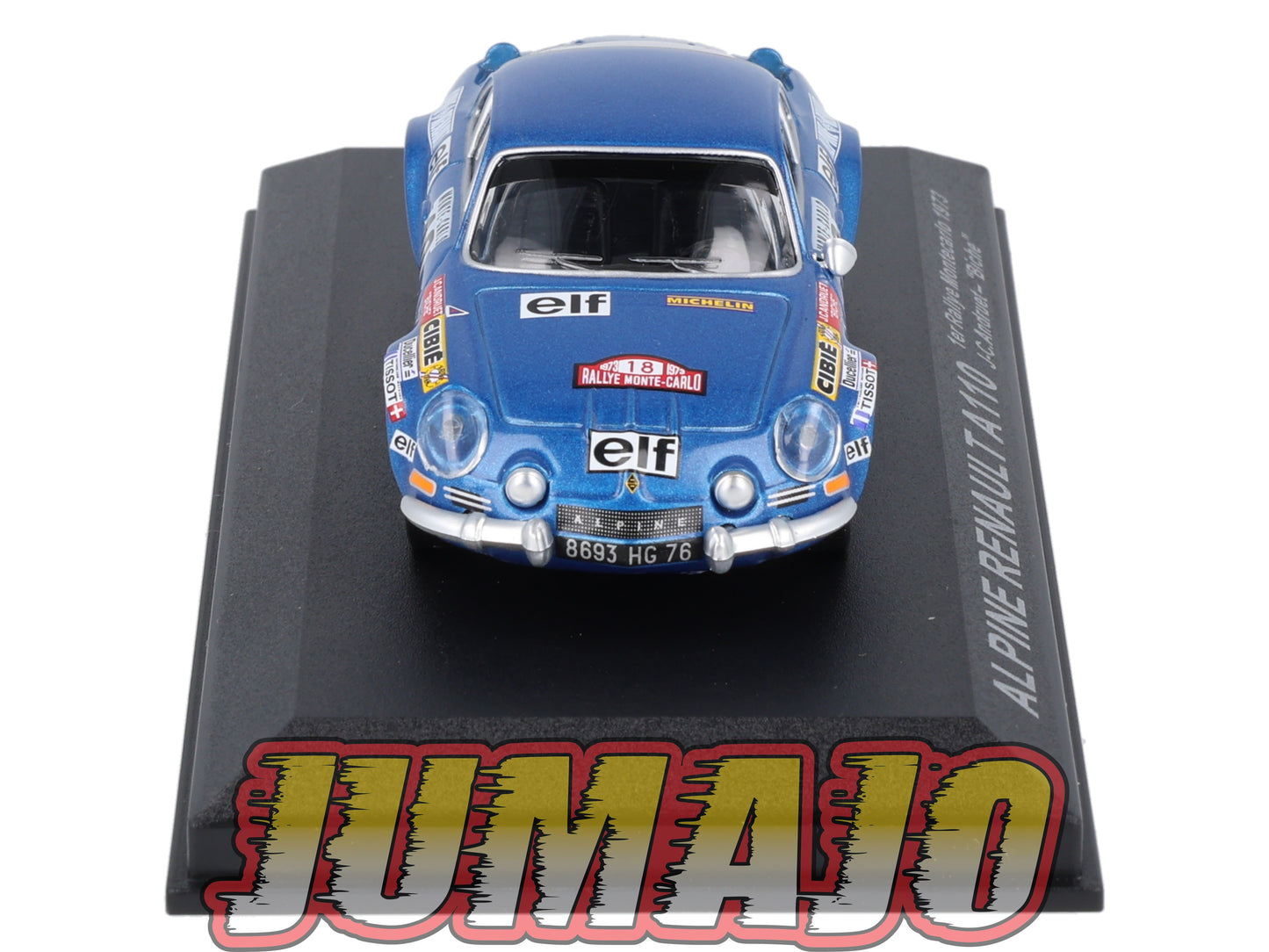 RCA102 Voiture 1/43 IXO Altaya Rallye : ALPINE RENAULT A110 1973 #18 Monte-carlo Andruet
