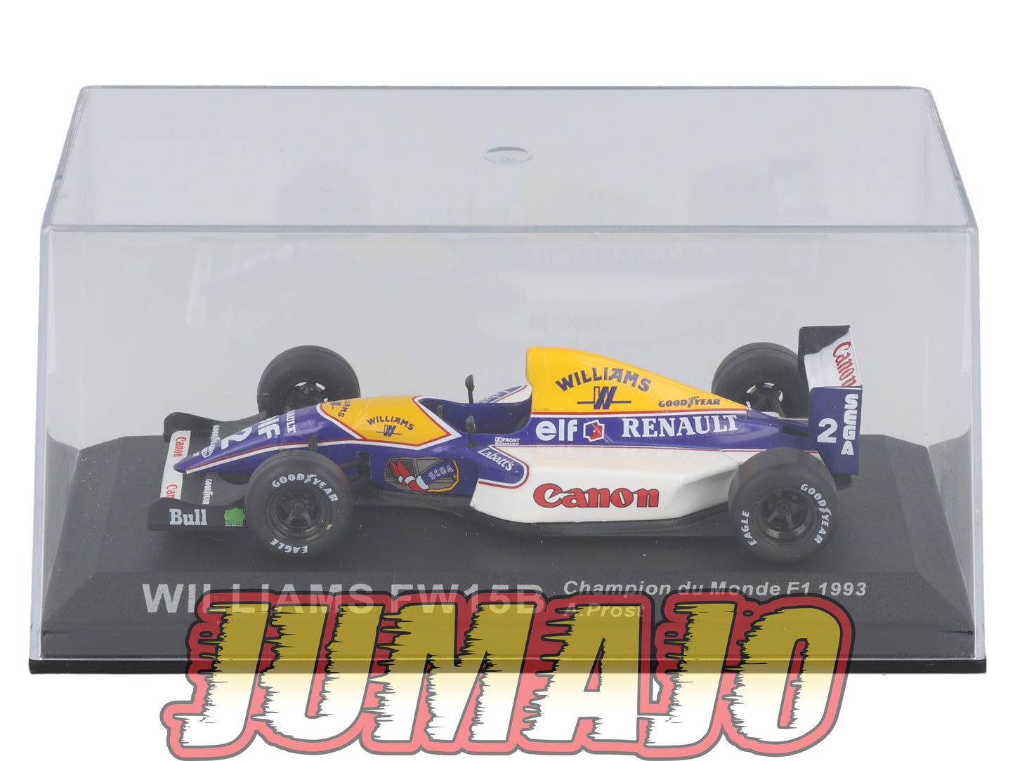 RCA104 Voiture 1/43 IXO F1 WILLIAMS FW15B Champion Du Monde #2 1993 A Prost