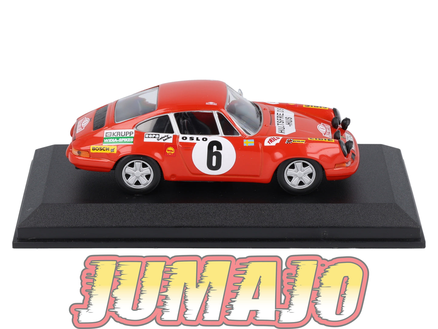 RCA107 Voiture 1/43 IXO Altaya Rallye : PORSCHE 911S 1970 #6 Monte-carlo Waldegard