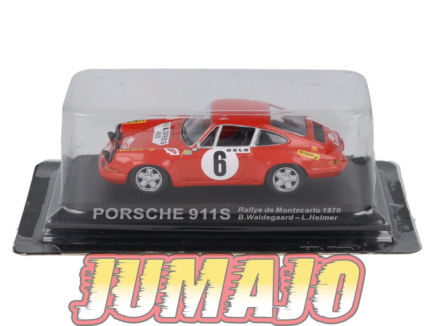 RCA107 Voiture 1/43 IXO Altaya Rallye : PORSCHE 911S 1970 #6 Monte-carlo Waldegard