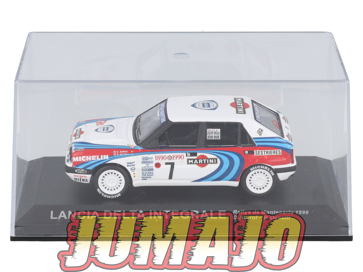 RCA115 voiture 1/43 IXO Altaya Rallye : LANCIA Delta Integrale 1990 #7 D.Auriol