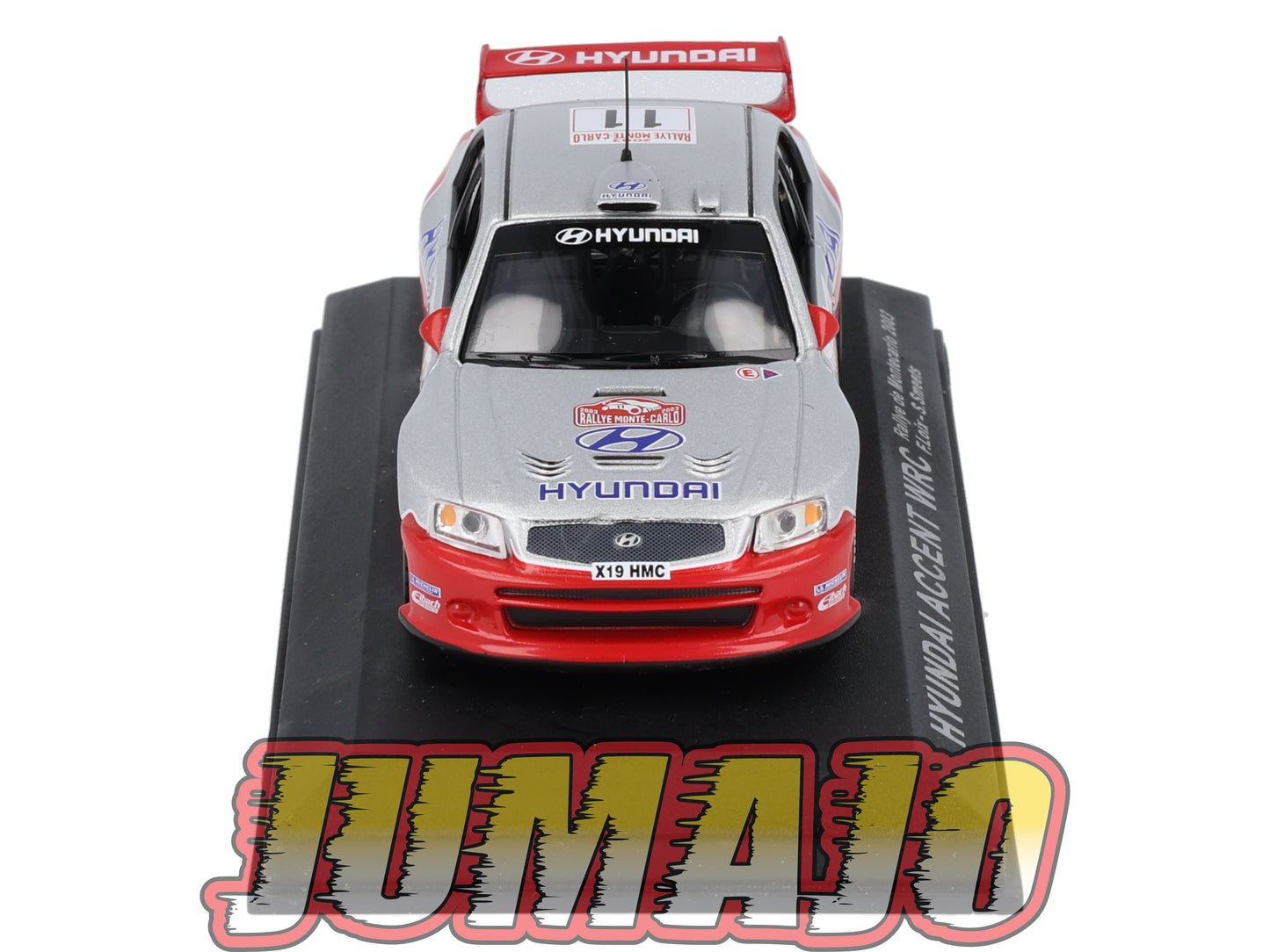 RCA10 voiture 1/43 IXO Altaya Rallye : HYUNDAI Accent WRC 2003 #11 F.Loix