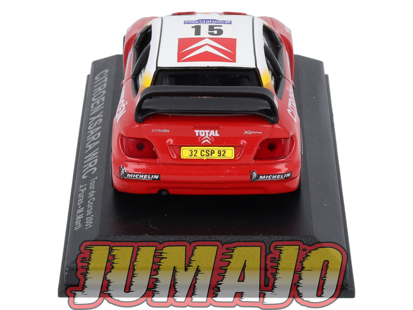 RCA123 voiture 1/43 IXO Altaya Rallye : CITROEN Xsara WRC 2001 #15 J.Puras