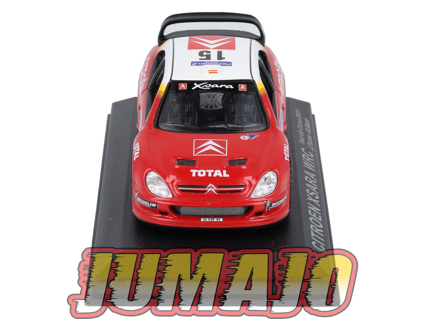 RCA123 voiture 1/43 IXO Altaya Rallye : CITROEN Xsara WRC 2001 #15 J.Puras