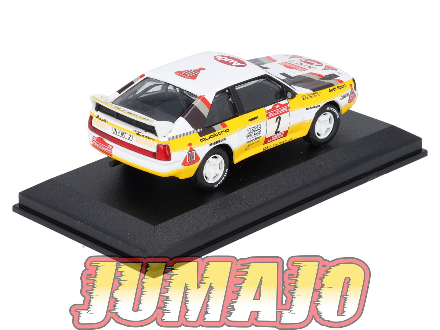 RCA133 voiture 1/43 IXO Altaya Rallye : AUDI Sport Quattro 1984 #2 S.Blomqvist