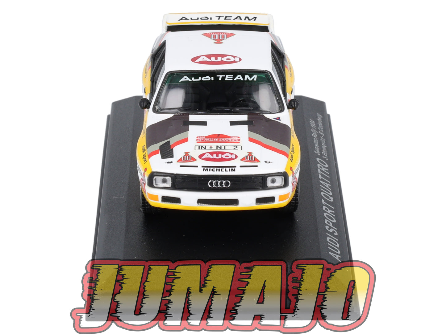 RCA133 voiture 1/43 IXO Altaya Rallye : AUDI Sport Quattro 1984 #2 S.Blomqvist