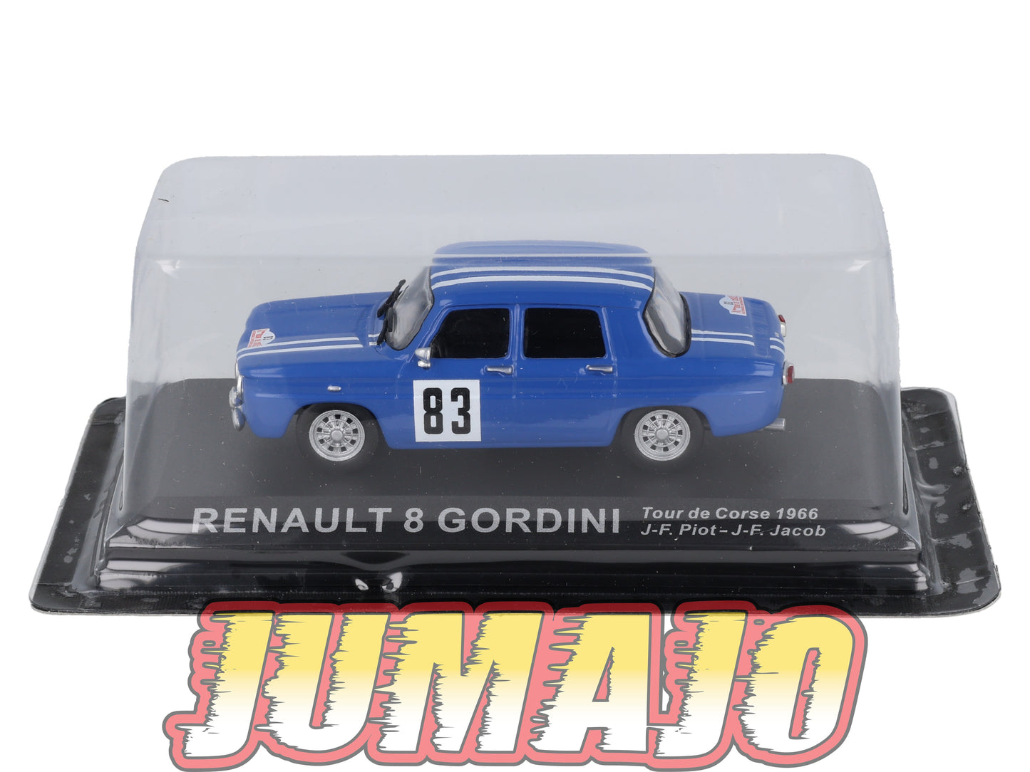 RCA135 Voiture 1/43 IXO Altaya Rallye RENAULT 8 Gordini #83 1966 Piot