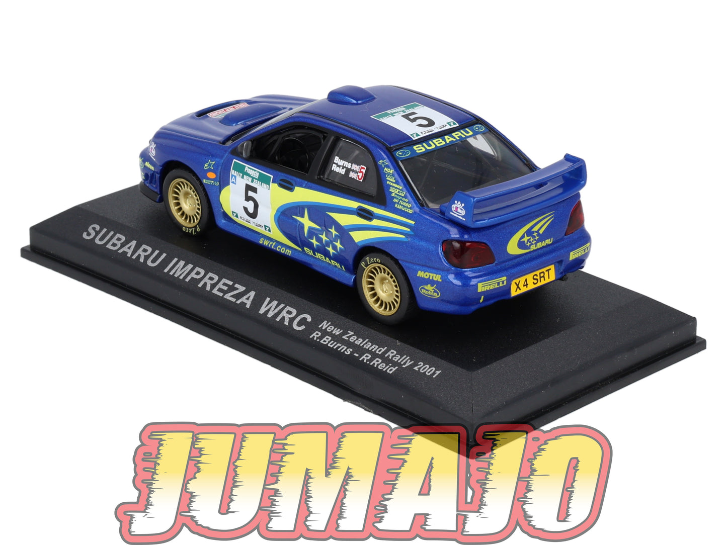 RCA136 voiture 1/43 IXO Altaya Rallye : SUBARU Impreza WRC 2001 #5 R.Burns