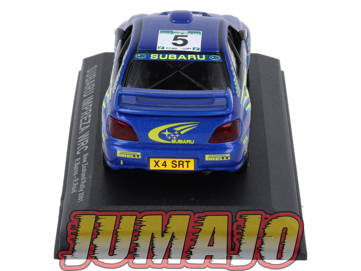 RCA136 voiture 1/43 IXO Altaya Rallye : SUBARU Impreza WRC 2001 #5 R.Burns