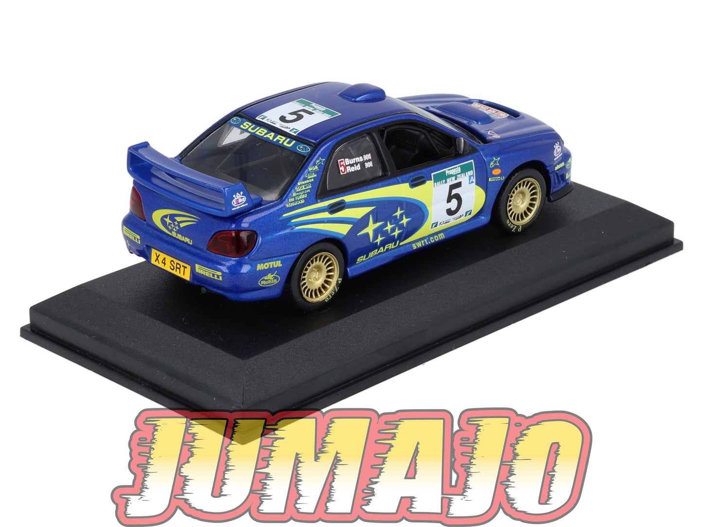 RCA136 voiture 1/43 IXO Altaya Rallye : SUBARU Impreza WRC 2001 #5 R.Burns