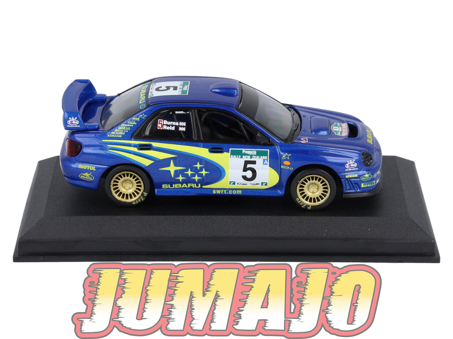 RCA136 voiture 1/43 IXO Altaya Rallye : SUBARU Impreza WRC 2001 #5 R.Burns