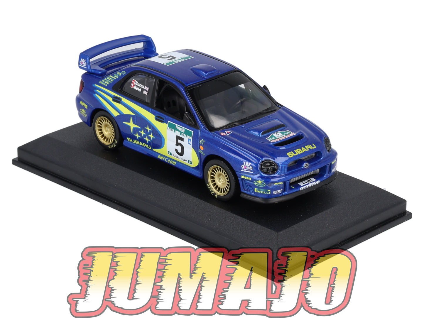 RCA136 voiture 1/43 IXO Altaya Rallye : SUBARU Impreza WRC 2001 #5 R.Burns