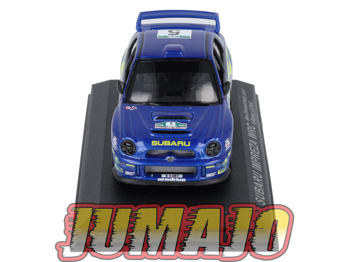 RCA136 voiture 1/43 IXO Altaya Rallye : SUBARU Impreza WRC 2001 #5 R.Burns