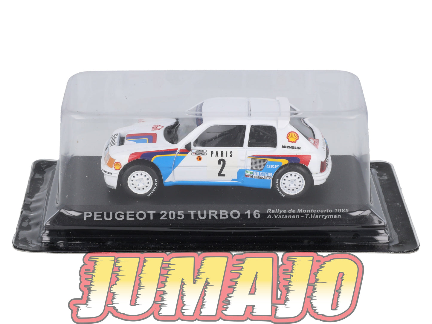 RCA137 Voiture 1/43 IXO Altaya Rallye PEUGEOT 205 Turbo 16 1985 #2 Vatanen