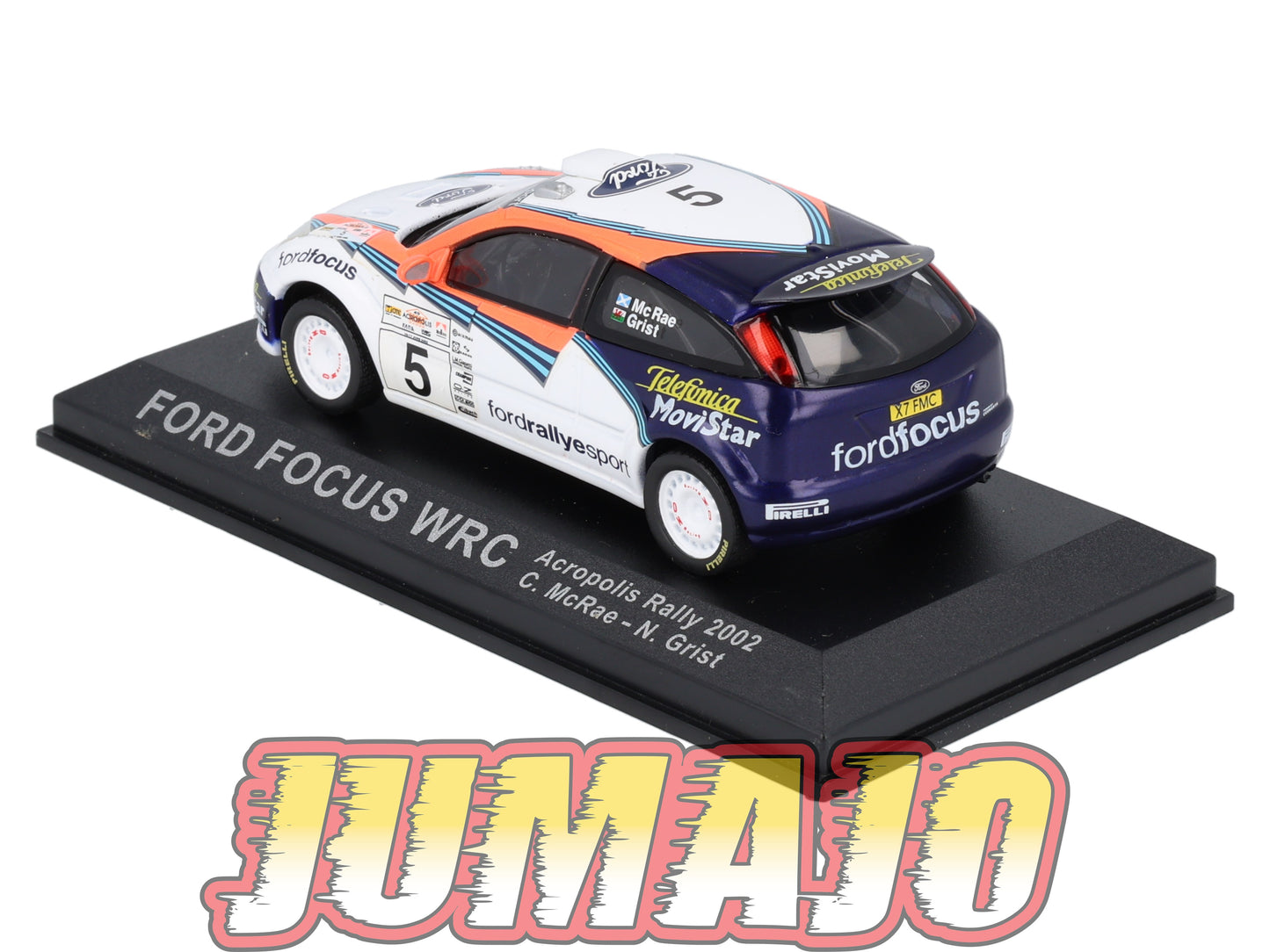 RCA140 voiture 1/43 IXO Altaya Rallye : FORD Focus WRC 2002 #5 C.McRae