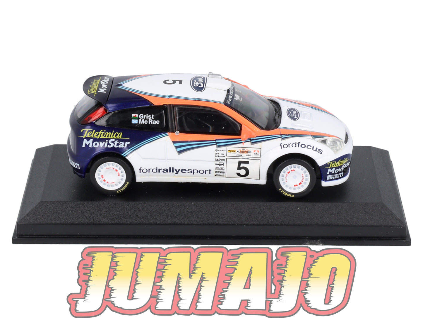 RCA140 voiture 1/43 IXO Altaya Rallye : FORD Focus WRC 2002 #5 C.McRae