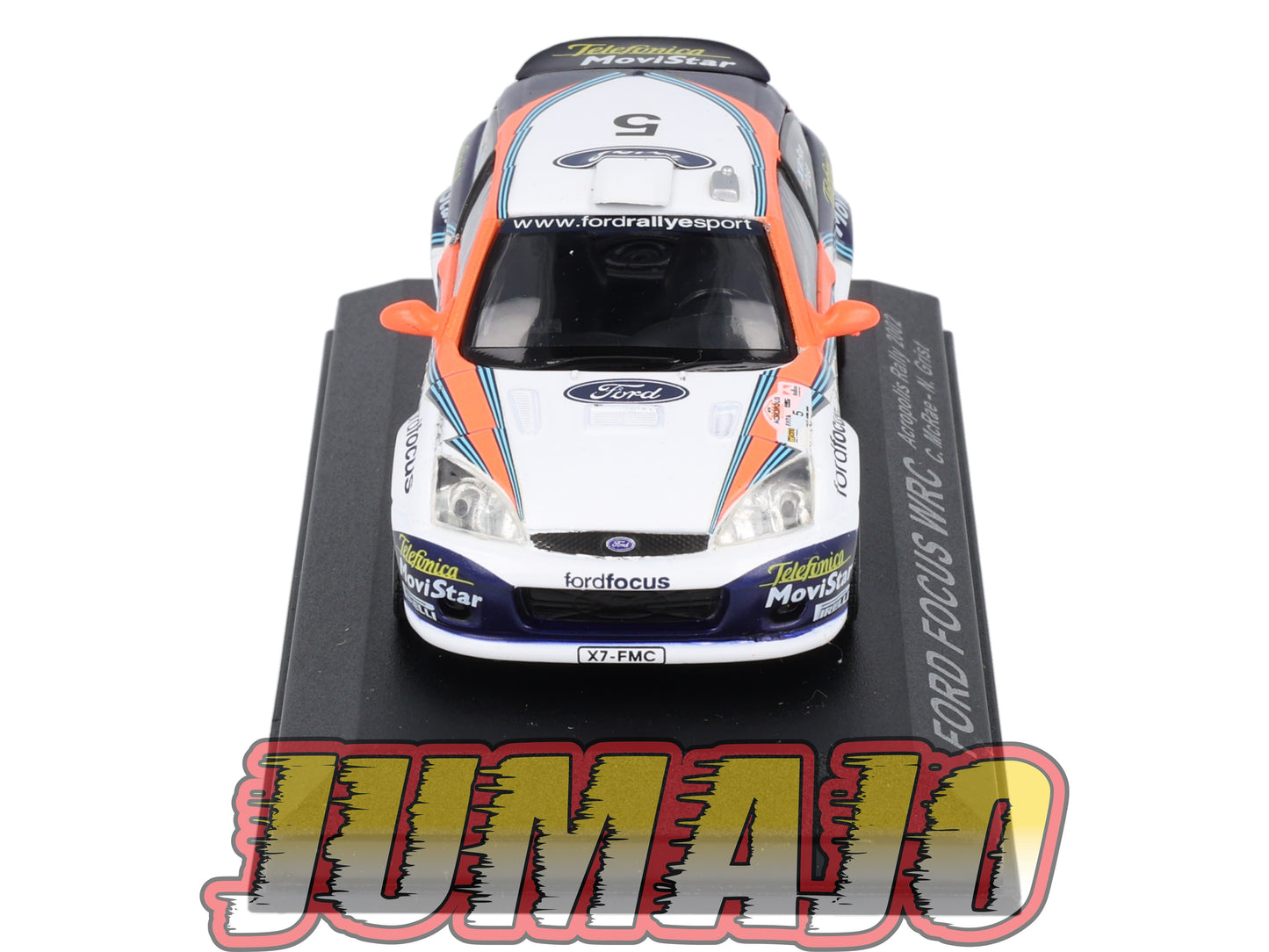 RCA140 voiture 1/43 IXO Altaya Rallye : FORD Focus WRC 2002 #5 C.McRae