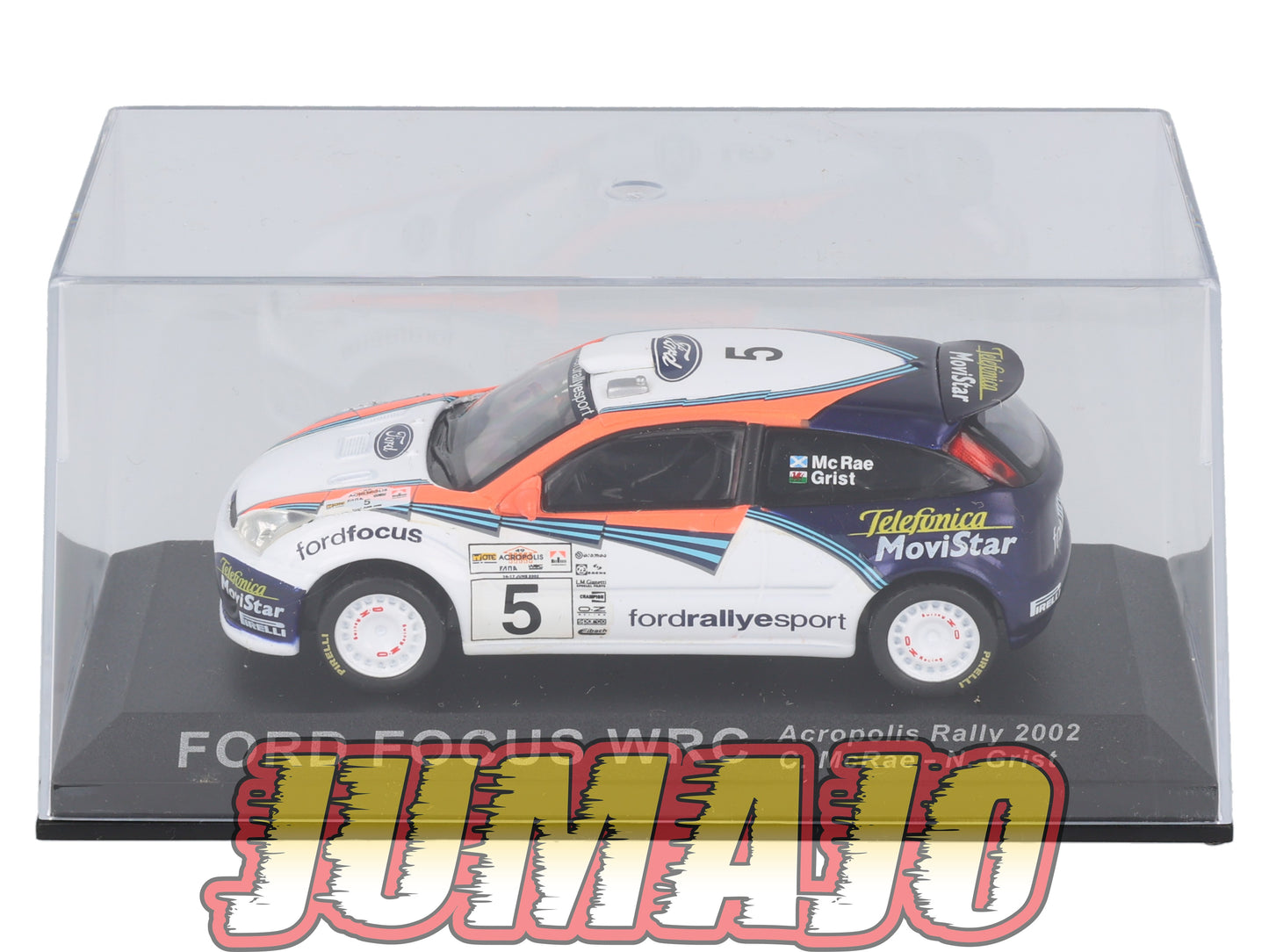 RCA140 voiture 1/43 IXO Altaya Rallye : FORD Focus WRC 2002 #5 C.McRae