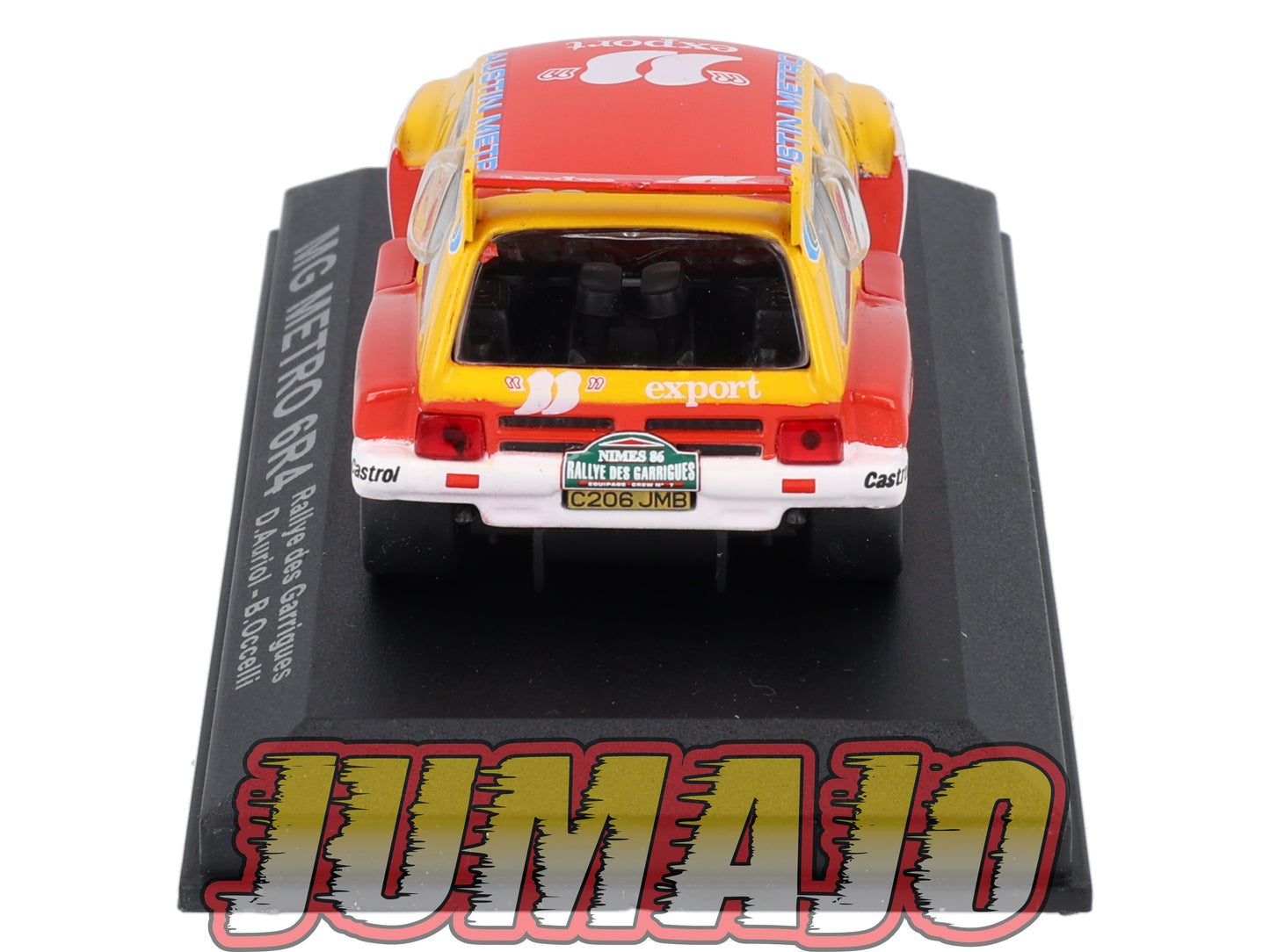 RCA146 voiture 1/43 IXO Altaya Rallye : MG METRO 6R4 #7 D.Auriol