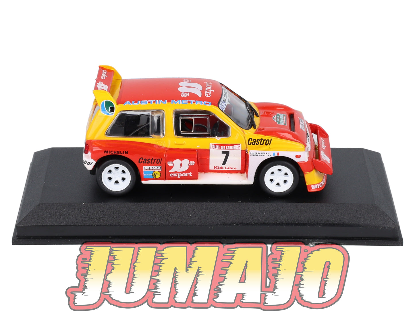 RCA146 voiture 1/43 IXO Altaya Rallye : MG METRO 6R4 #7 D.Auriol
