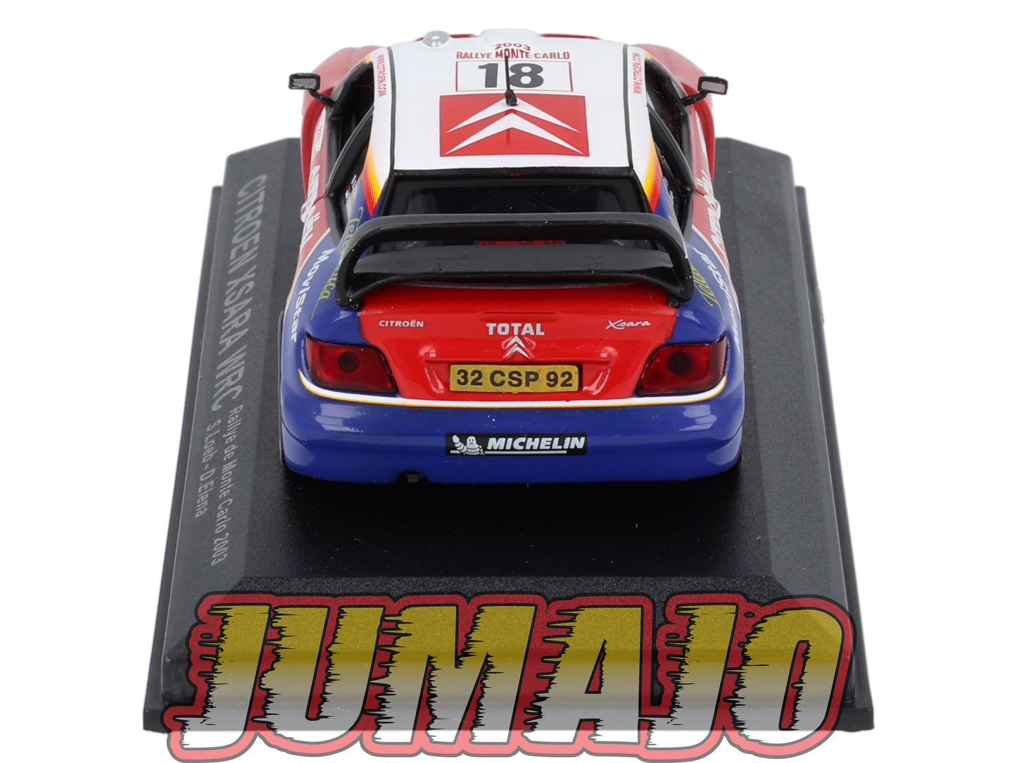 RCA1 voiture 1/43 IXO Altaya Rallye : CITROEN Xsara Monte-carlo 2003 #18 S.Loeb