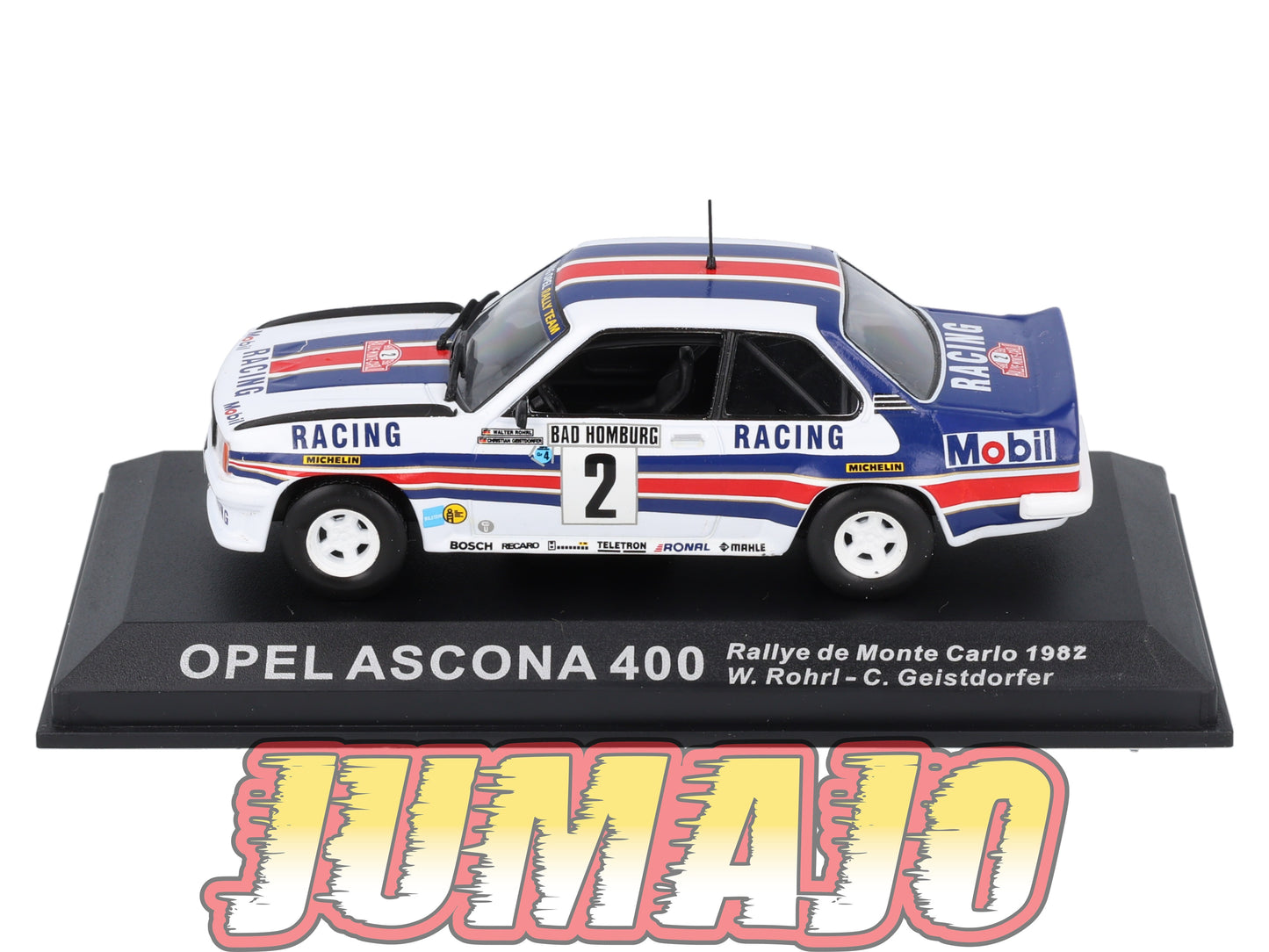 RCA38 Voiture 1/43 IXO Altaya Rallye : OPEL Ascona 400 1982 #2 W.Rohrl Monte-carlo