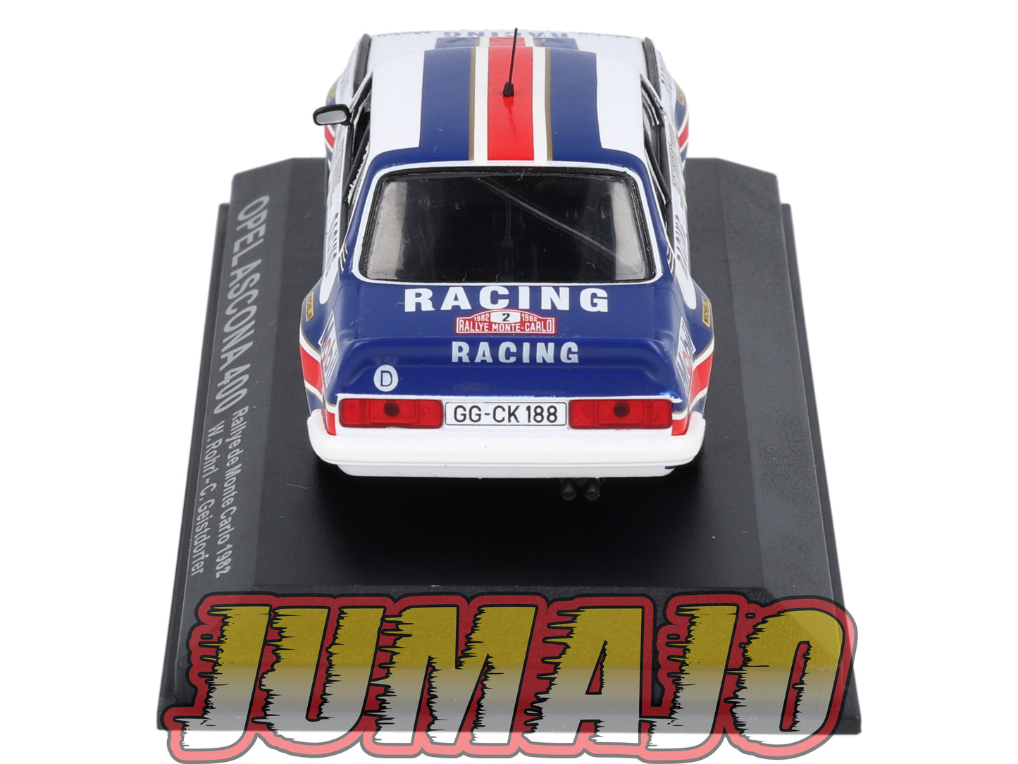 RCA38 Voiture 1/43 IXO Altaya Rallye : OPEL Ascona 400 1982 #2 W.Rohrl Monte-carlo