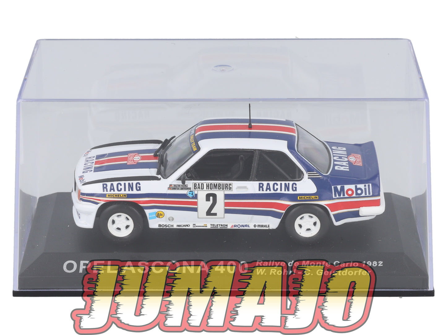RCA38 Voiture 1/43 IXO Altaya Rallye : OPEL Ascona 400 1982 #2 W.Rohrl Monte-carlo