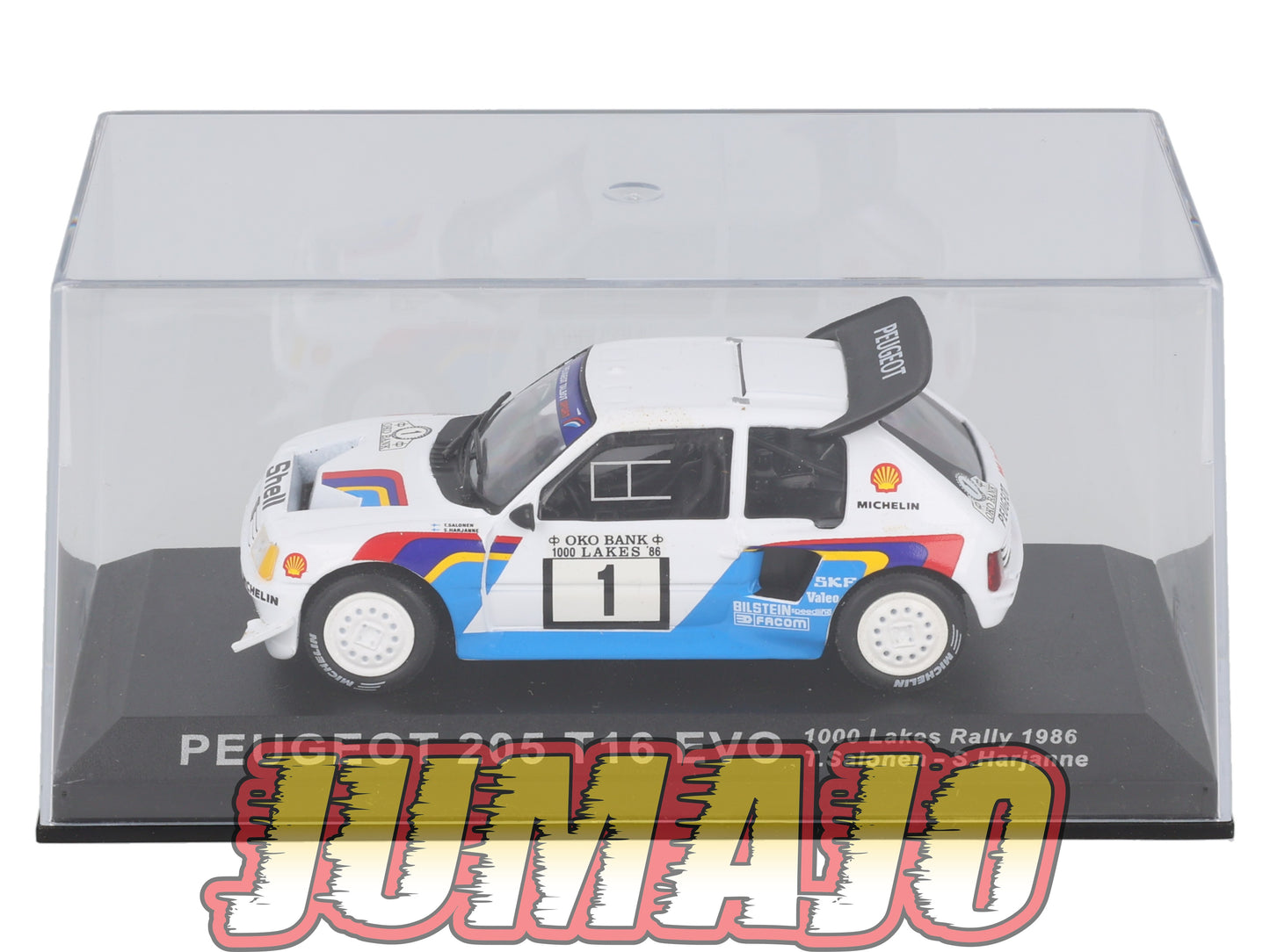 RCA39 Voiture 1/43 IXO Altaya Rallye PEUGEOT 205 T16 EVO 1986 #1 T Salonen