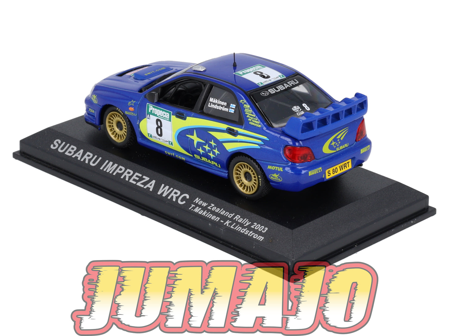 RCA3 voiture 1/43 IXO Altaya Rallye : SUBARU Impreza WRC 2003 #8 T.Makinen